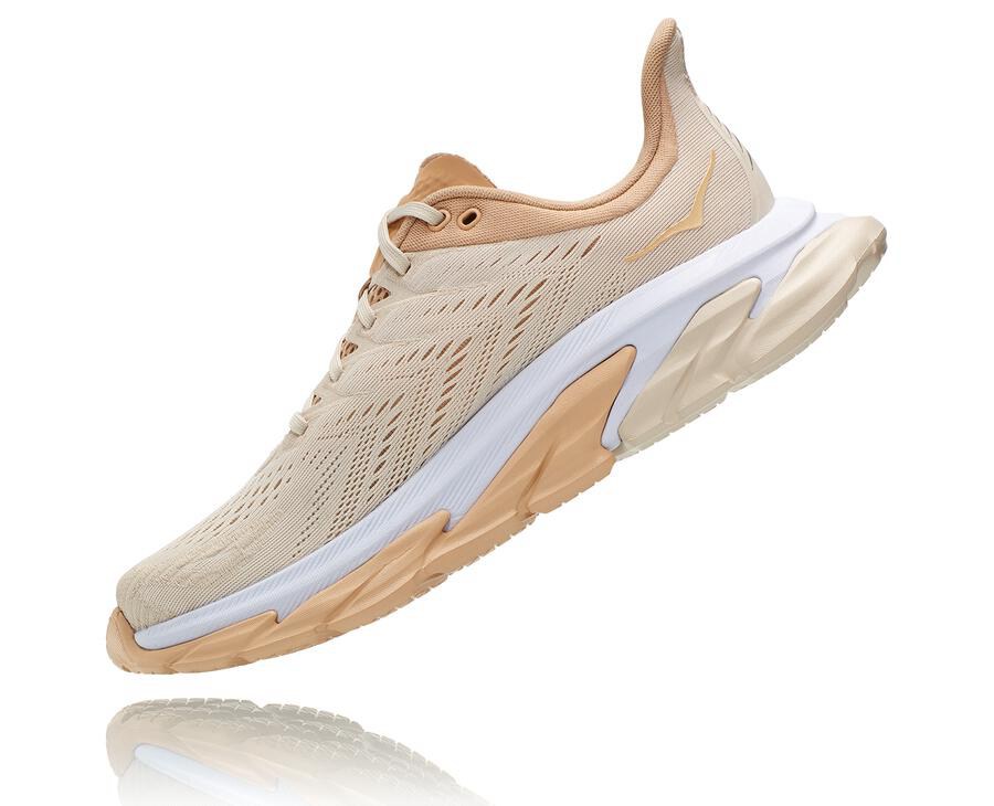 Zapatillas Running Hoka One One Mujer - Clifton Edge - Beige - FMT632941